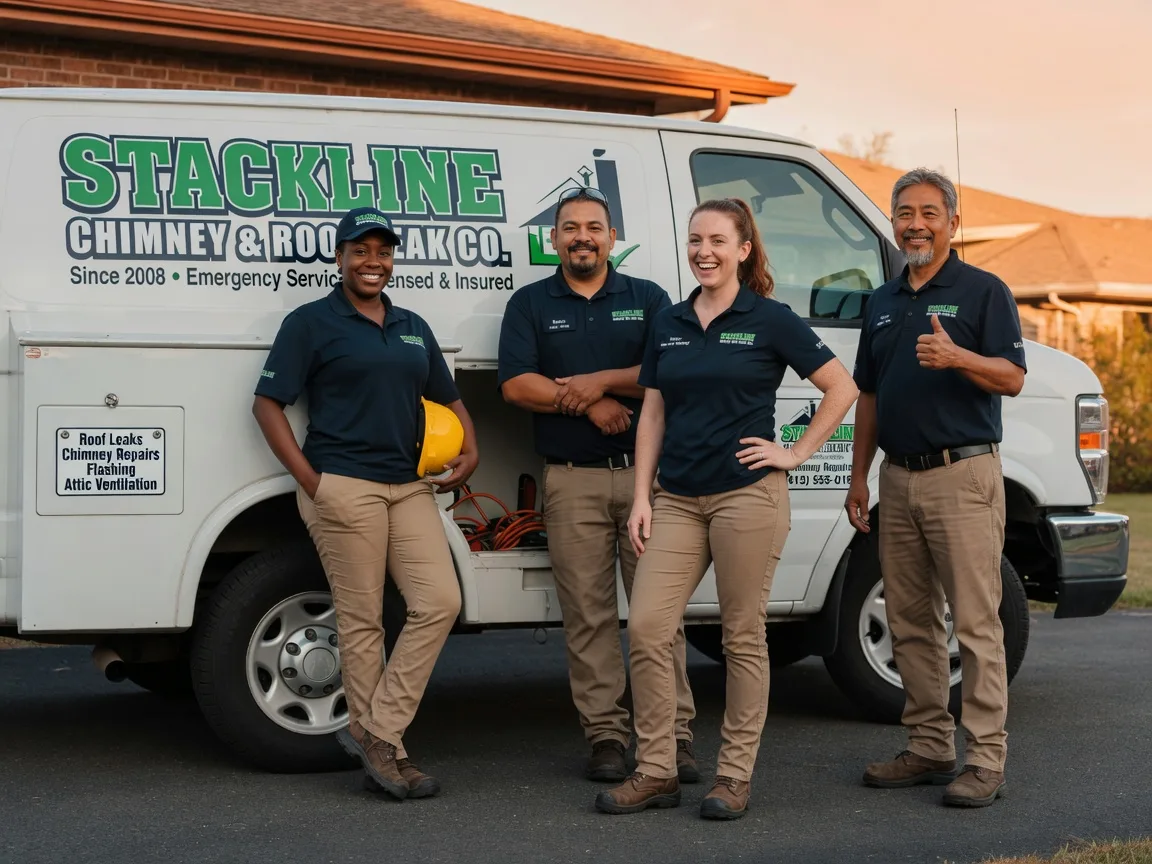Chimney flashing repair company in Fremont, OH